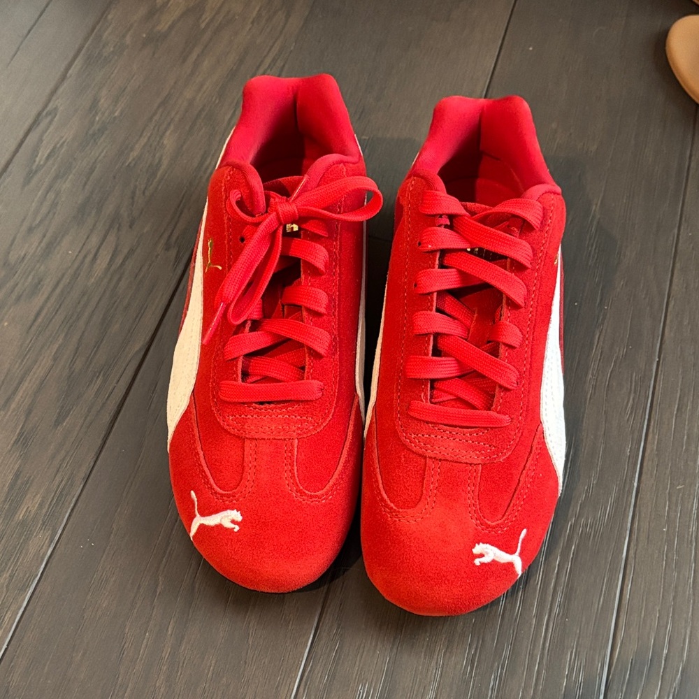 Brand New Puma OG Speedcat in Red 7.5 - Picture 2 of 5